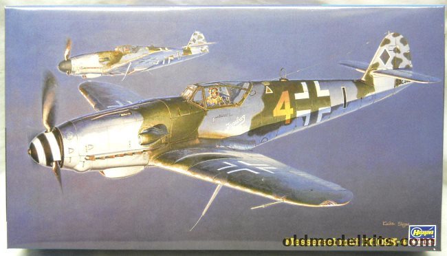 Hasegawa 1/48 Messerschmitt Bf-109 K-4 - (BF109K4), JT63 plastic model kit